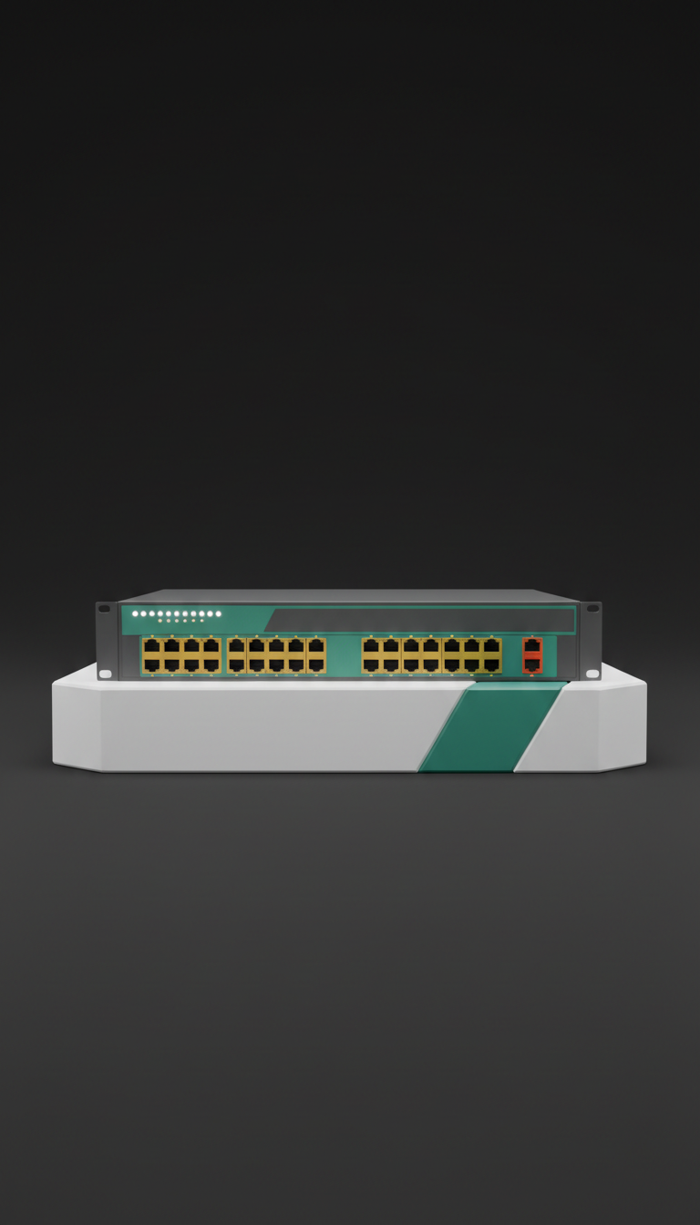 Enterprise-grade network switch with adaptive throughput